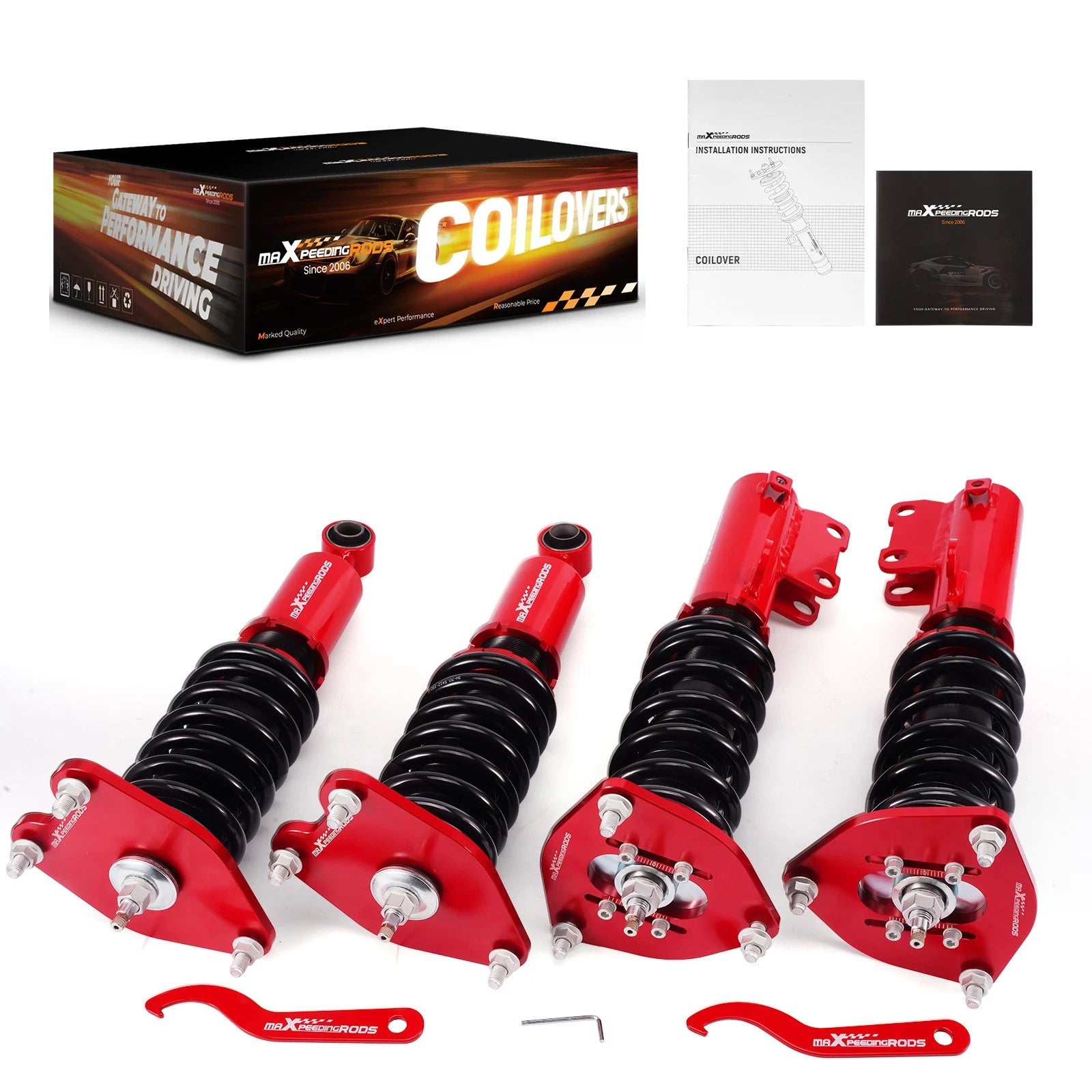 24 Way Coilover Struts Kit for Mitsubishi Galant (2004–2012) Eclipse 4G (2006–2012)