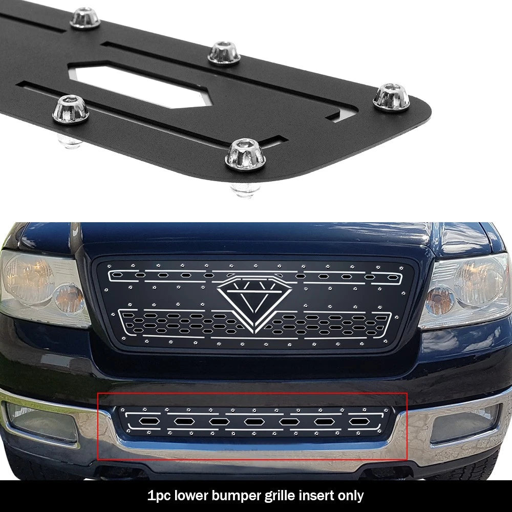 Stainless Double Layer Grille Insert for Ford F-150 (2004-2005)