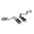 32mm Adjustable Footpeg Peg Mount Kit for Harley (Fit 1 1/4" Highway Bar)