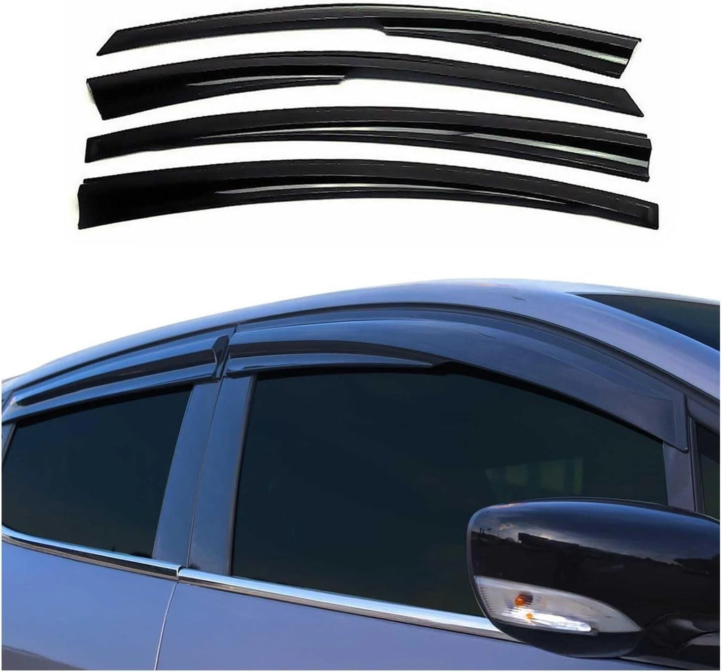 Set of 4 Vent Rain Deflectors for Toyota Corolla 4DR Sedan (2020–2025)