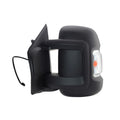 Replacement Black Driver Side Manual Door Mirror w/o Heat w/Temperature Sensor