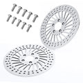 Front Brake Disc Rotors & Bolts for Harley Touring (2000–2007)