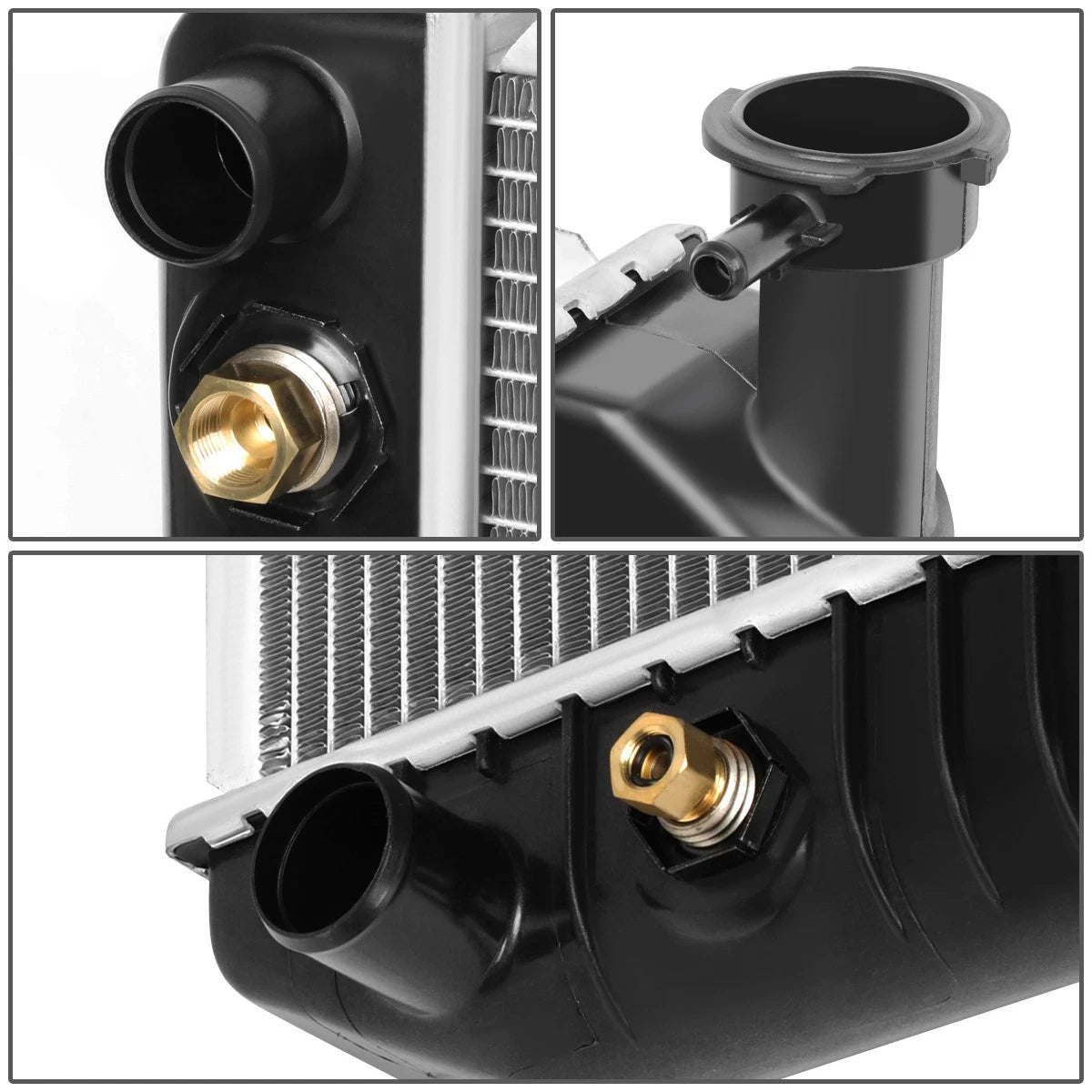 OE Style Aluminum Core Radiator DPI 1521 for Chevy/GMC C/K Pickup (1994–2000)