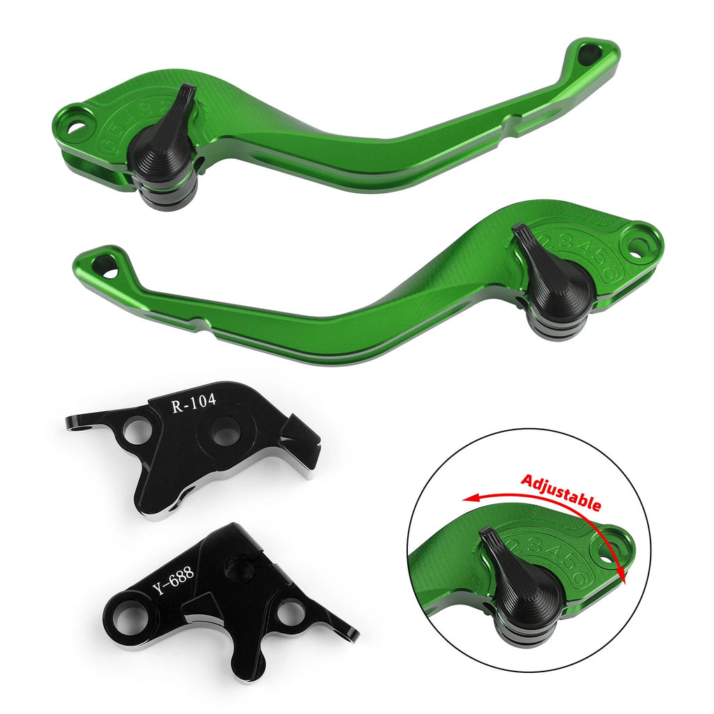 CNC Short Clutch Brake Lever for Yamaha YZF R1 R6 R6S (2000–2023)