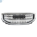 Front Upper Grille Assembly Chrome for GMC Acadia Denali (2017–2019) 84378394