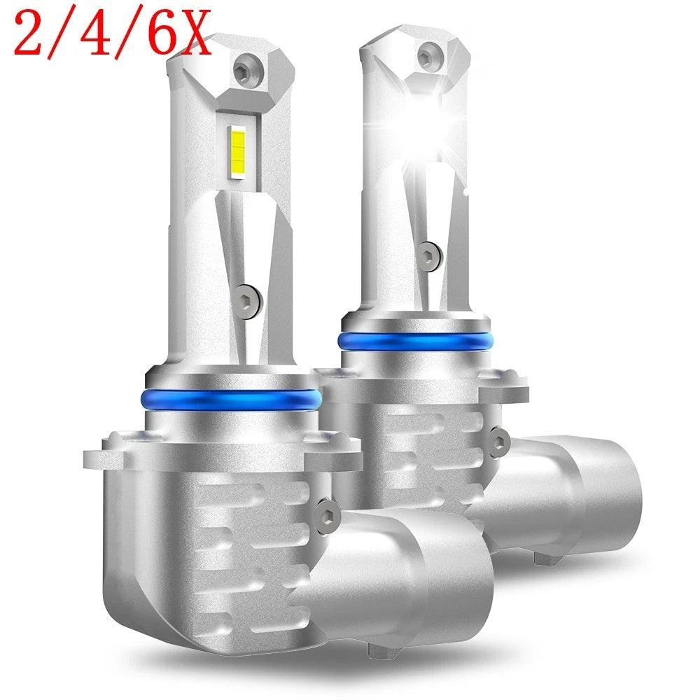 2X 9005 HB3 LED Headlight Bulb Kit for High/Low Beam (6500K)