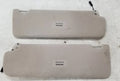 Set of 2 Sun Visors for Jaguar XJR XJ6 XJ12 (1995–1997) TAN SDC
