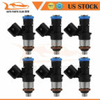 Set of 6 Fuel Injectors for Ford Edge Taurus Flex Fusion Lincoln MKX MKZ MKT (3.5L)