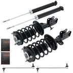 Front Struts Rear Shock Absorbers Sway Bar Links Kit for Toyota Prius (2010–2015)