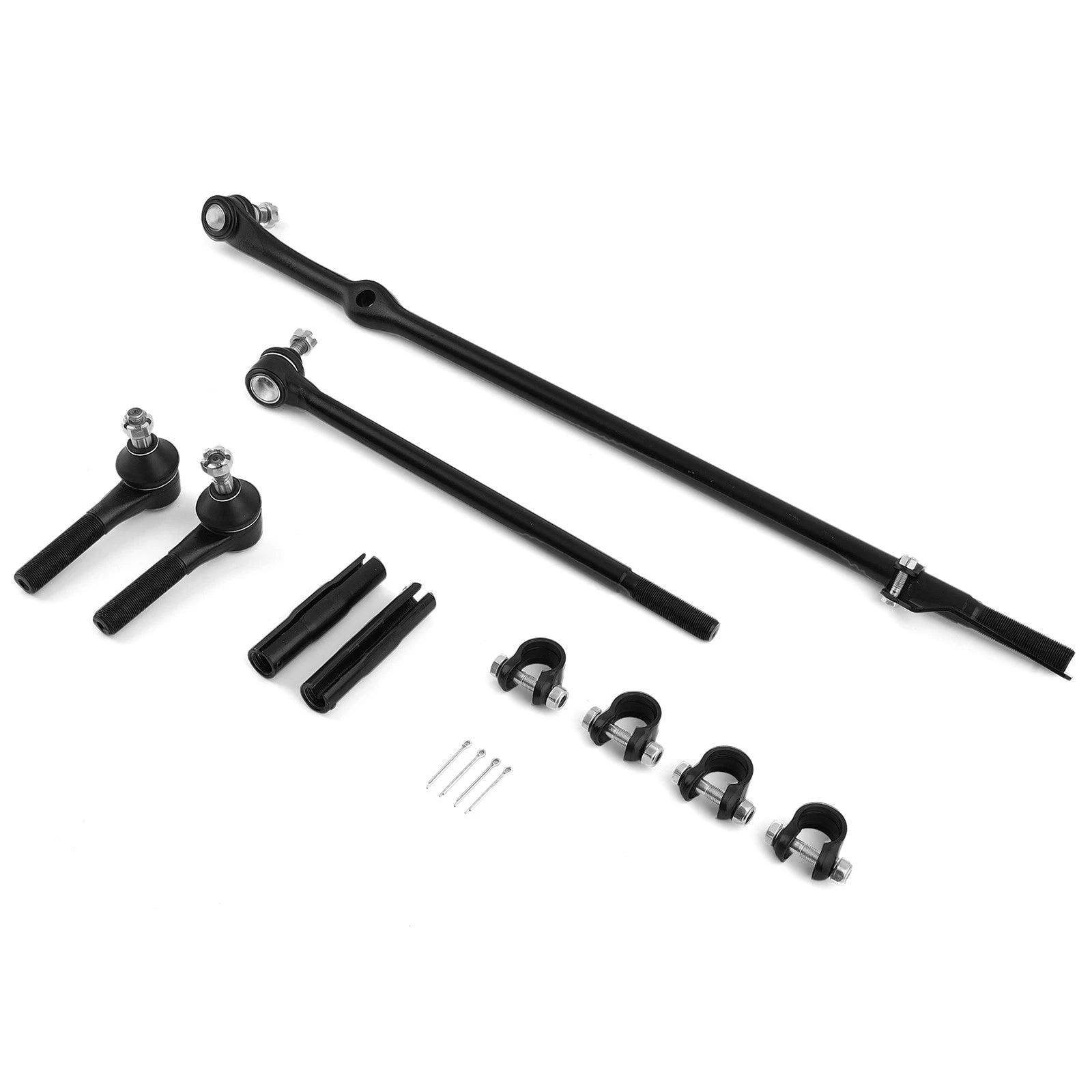 6x Front Tie Rod End Center Link Inner Outer for Ford F150 Bronco F250 (1980–1997)