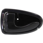 Interior Door Handle for Hyundai Accent (2000-2006) Left Hand Black Plastic