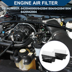 Set of 2 Engine Air Filters No. 6420942304 for Mercedes-Benz ML350 (2010–2014)