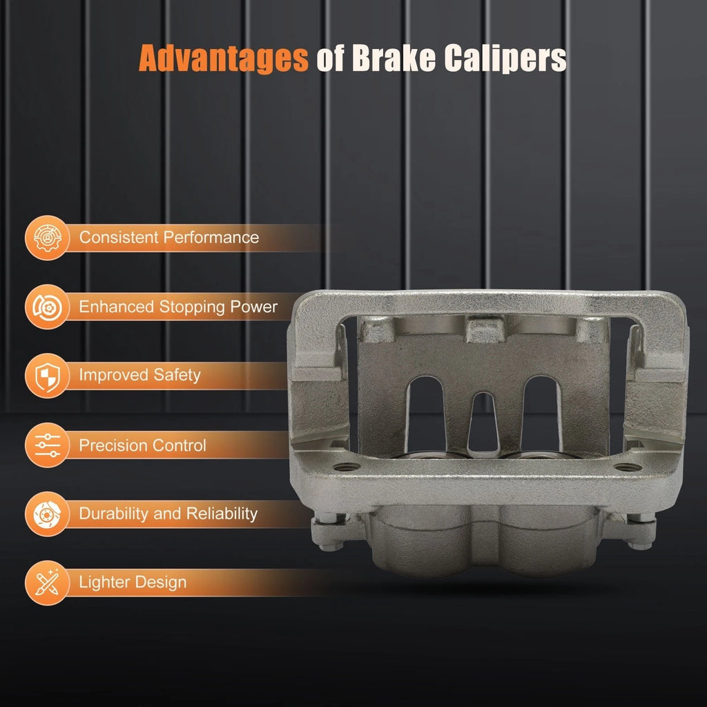 Front Rear Brake Calipers for Ford F-250 Super Duty (2005–2007)
