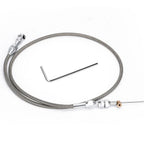 Throttle Cable 36-Inch Braided Stainless Steel for Gas