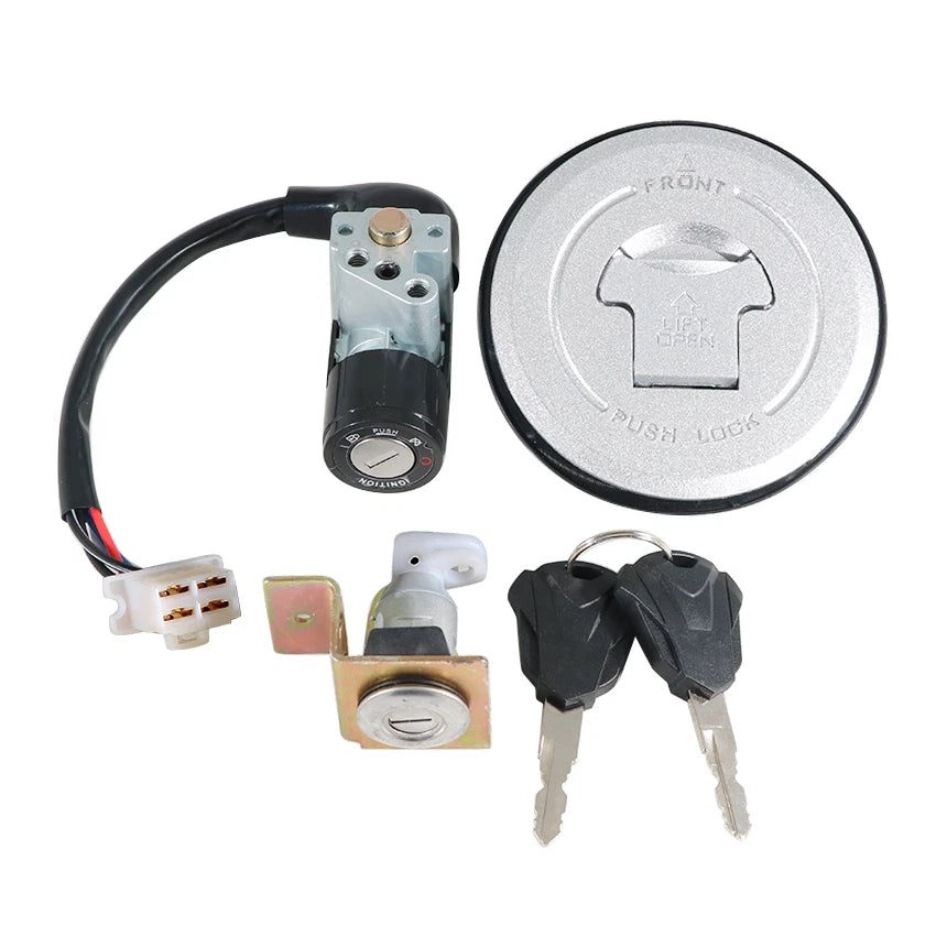 Fuel Gas Cap & Ignition Key Switch Seat Lock for Honda MSX125 GROM125 (2014–2015)