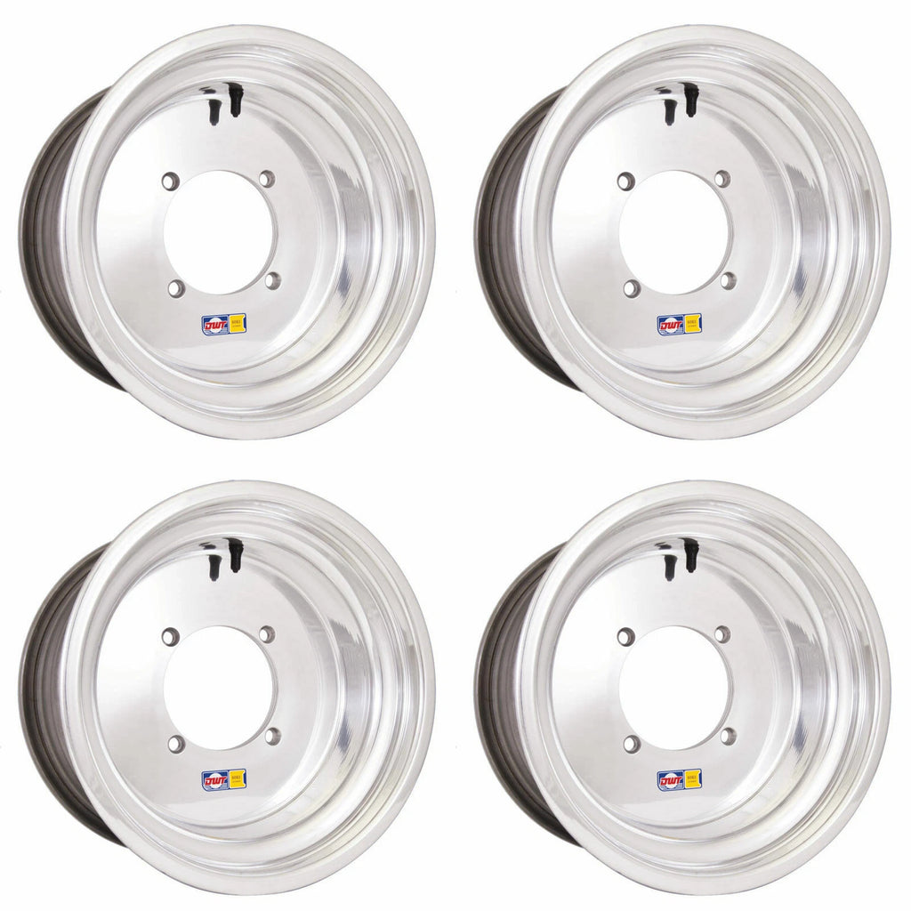 DWT 14" Polished Rims Wheels for Maverick X3 (14x8, 14x10)