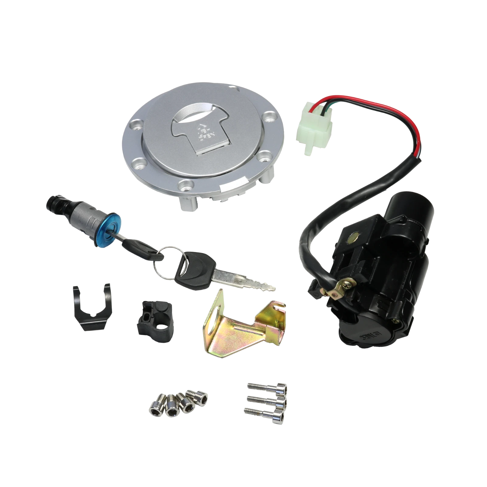 Ignition Switch Lock Keys for Honda CB500 CBR250 CBR600 CBR300R CBR500R (2013–2023)