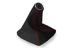 Manual Shift Boot Cover for Toyota Celica (2000–2005) Carbon Fiber Red Stitch