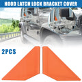 2X Rear Door Triangular Trim Orange for Ford Bronco (2021–2023)