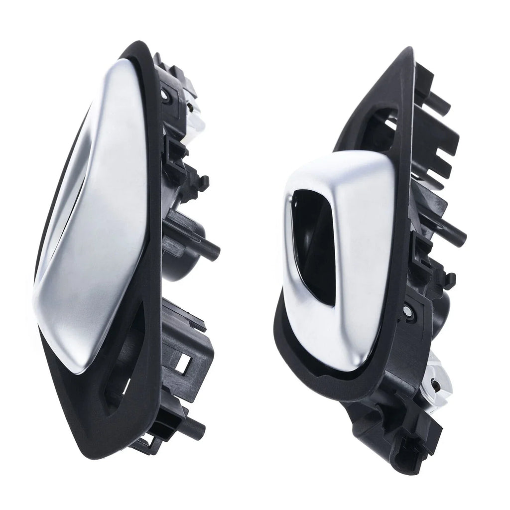 2 x Front Left & Right Inner Door Handle Silver for Chevrolet Camaro (2016–2020)