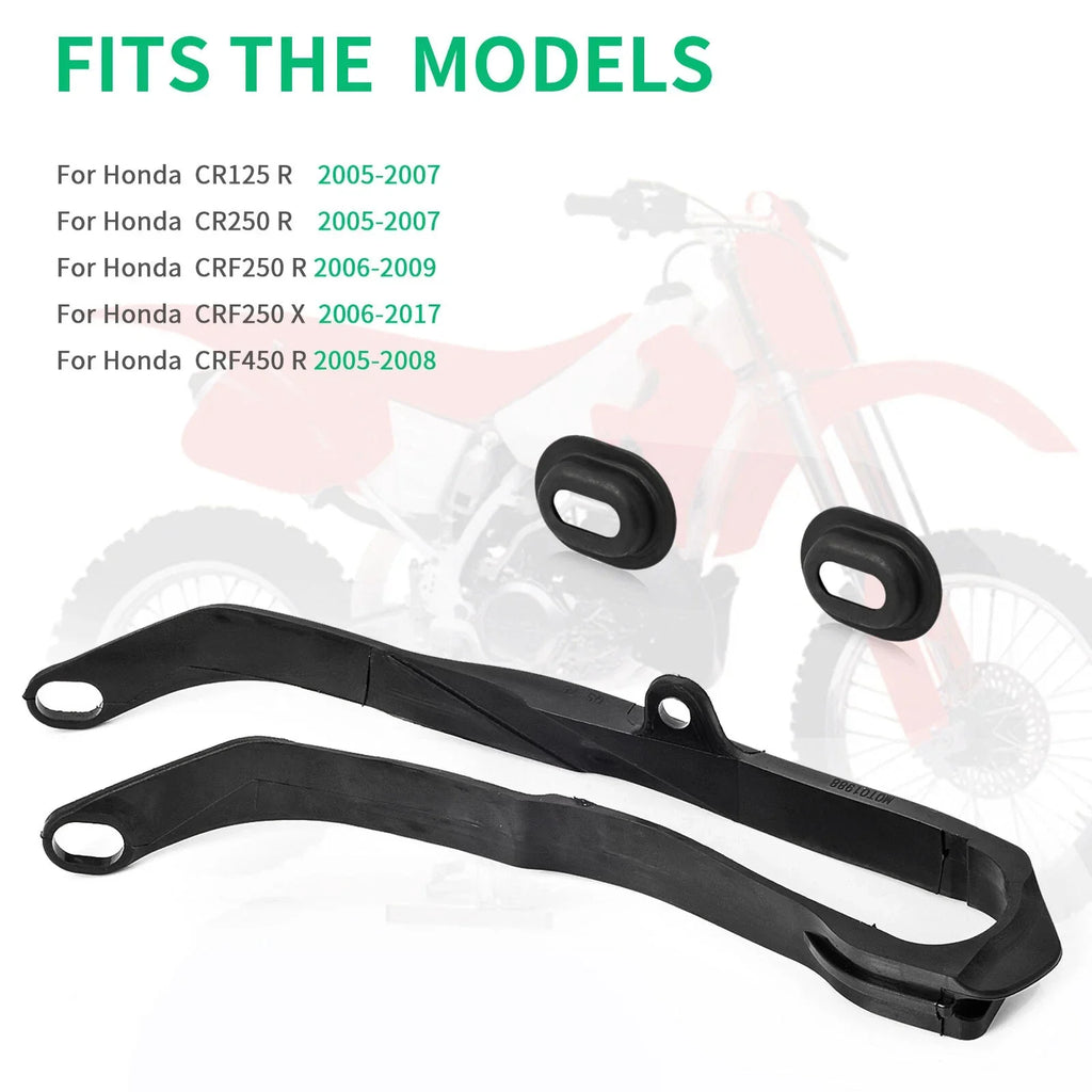 Swingarm Chain Slider Guide & Washers kit for Honda CRF450R (2005–2008)