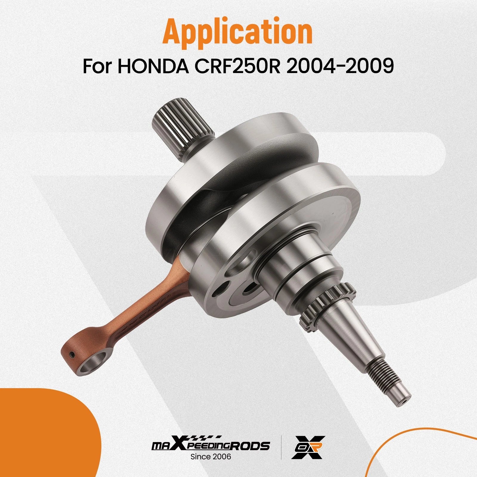 Complete Crankshaft Assembly for Honda CRF250R (2004–2007)
