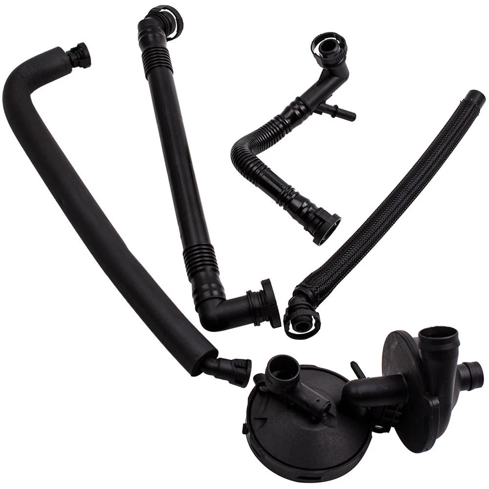 PCV Crank Case Valve & Hoses for BMW E46 320i 325i 330i 520i 525i (1998–2006)