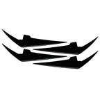 4 x Front Bumper Side Spoiler Splitter for BMW 3 Series G20 G21 M Sport (2023)