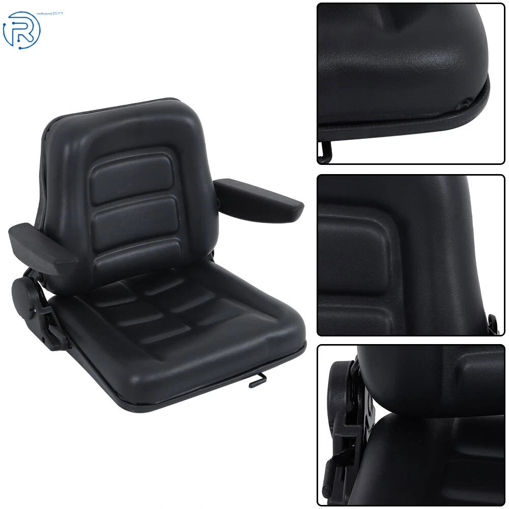 Universal Fold Down Forklift Seat for Excavator/Tractor/Skid Loader