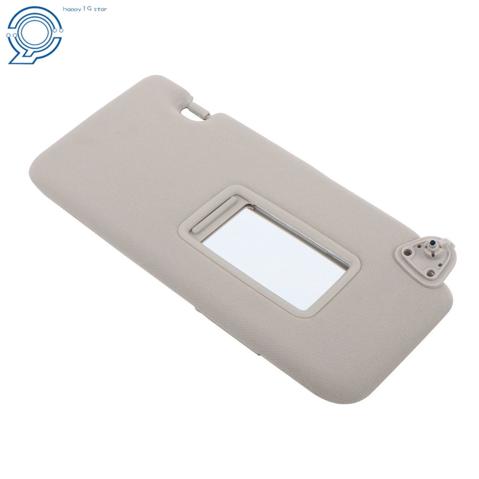 Sun Visor for Nissan Versa (2007–2012) Right Passenger Gray with Mirror