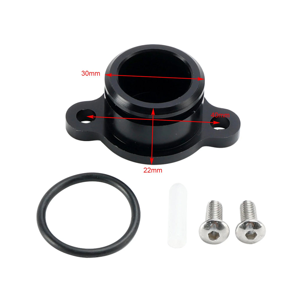 Oil Injection Pump Delete Block Off Plug for Yamaha PW50 PW80 (All) Black T9