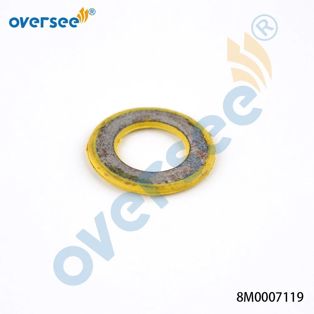 5Pcs Oil Drain Plug Seal Washer for Mercury Quicksilver 25-30HP (4T EFI)