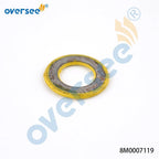 5Pcs Oil Drain Plug Seal Washer for Mercury Quicksilver 25-30HP (4T EFI)