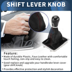 6 Speed Gear Shifter Knob with Cover for Volkswagen Passat (2008–2012)