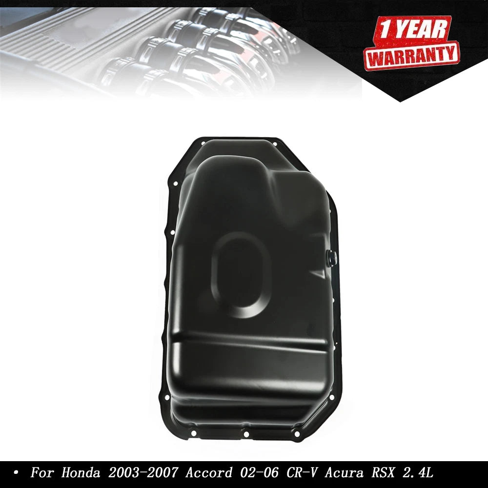 Engine Oil Pan for Honda Accord CR-V Acura RSX (2002–2007)