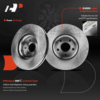 Front Side Disc Brake Rotors for Ford Escape (2013–2019) C-Max, Volvo C30