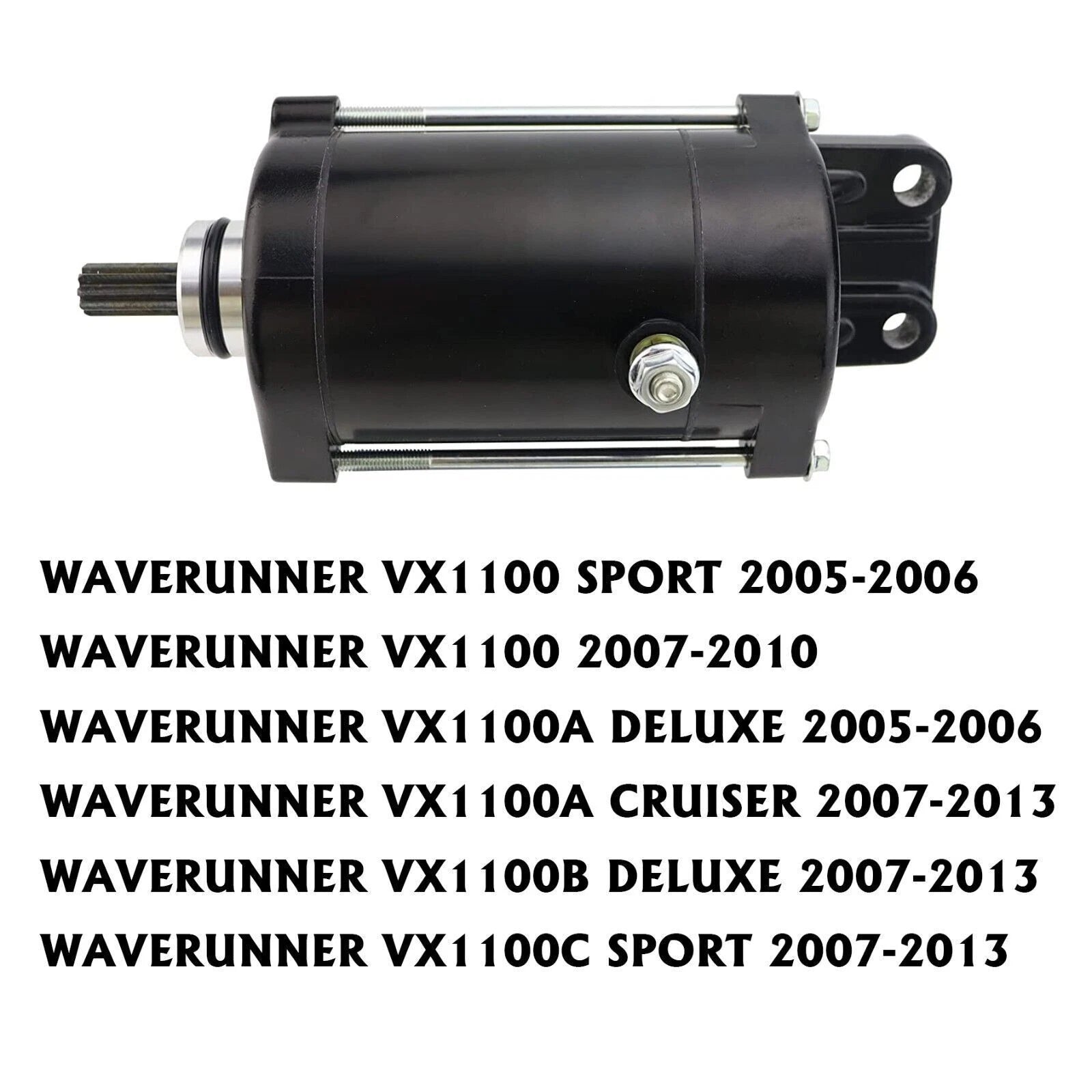 Starter for Yamaha WaveRunner VX 1100 (2007–2010) 1052cc