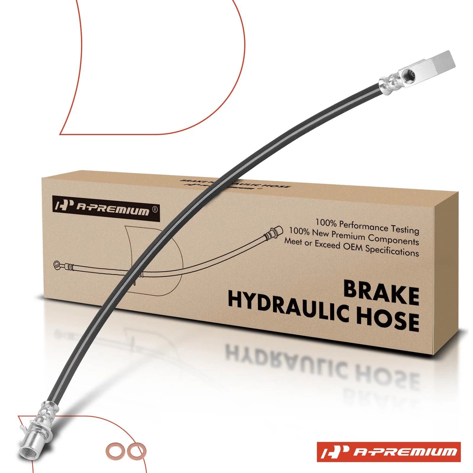 Rear Center Brake Hydraulic Hose for Chevy Silverado 1500 Classic (2007)