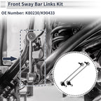 Front Stabilizer Bar Links No Bushing for Pontiac Vibe (2003–2010) No.K80230