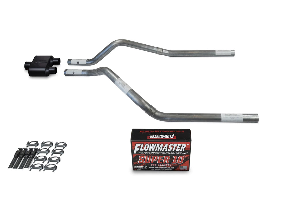 2.5" Dual Exhaust Kit for GMC Jimmy (1992–1994) Flowmaster Super 10