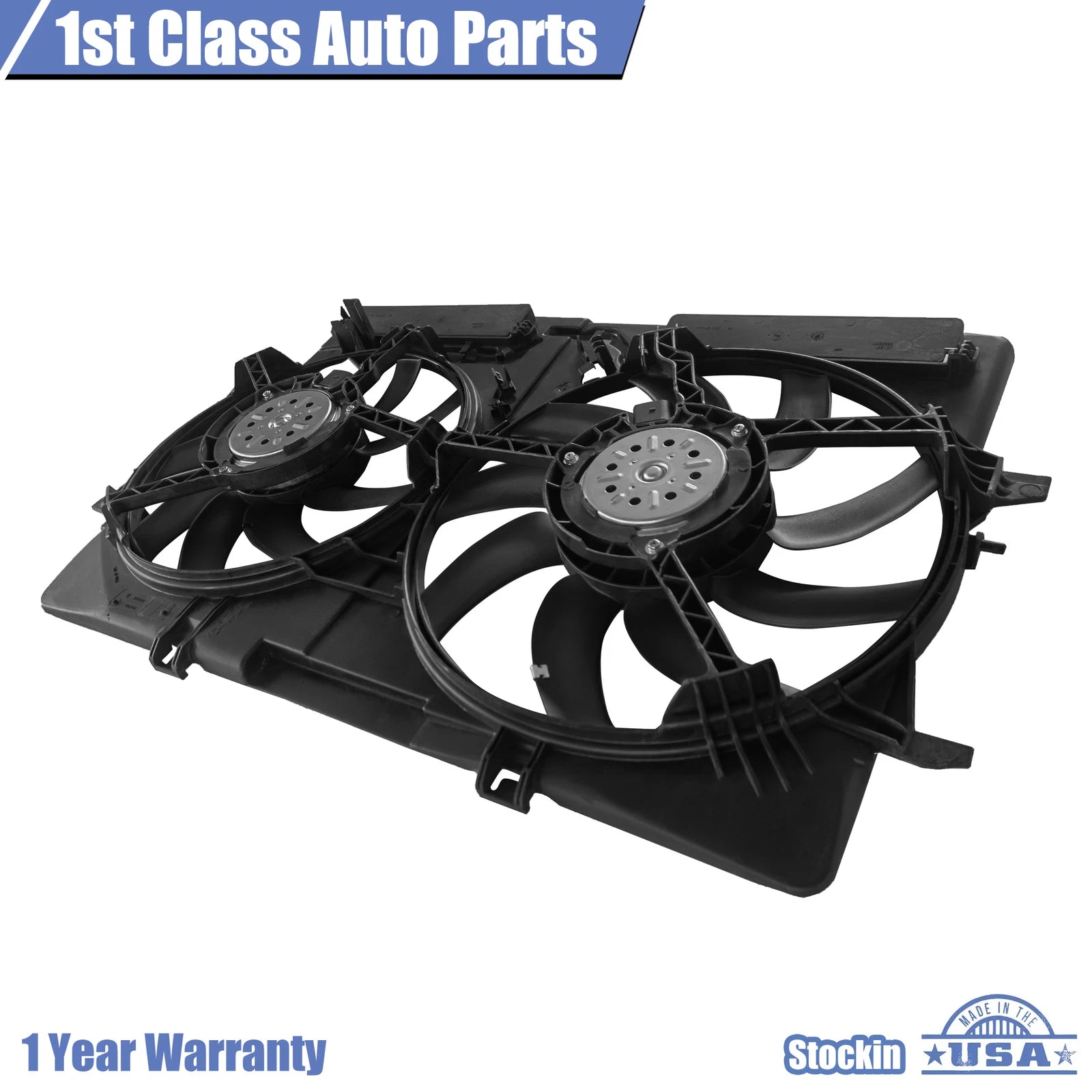 Engine Cooling Fan Assembly for Audi A4 A5 Q5 S4 S5 (2008–2016) 8K0121207A