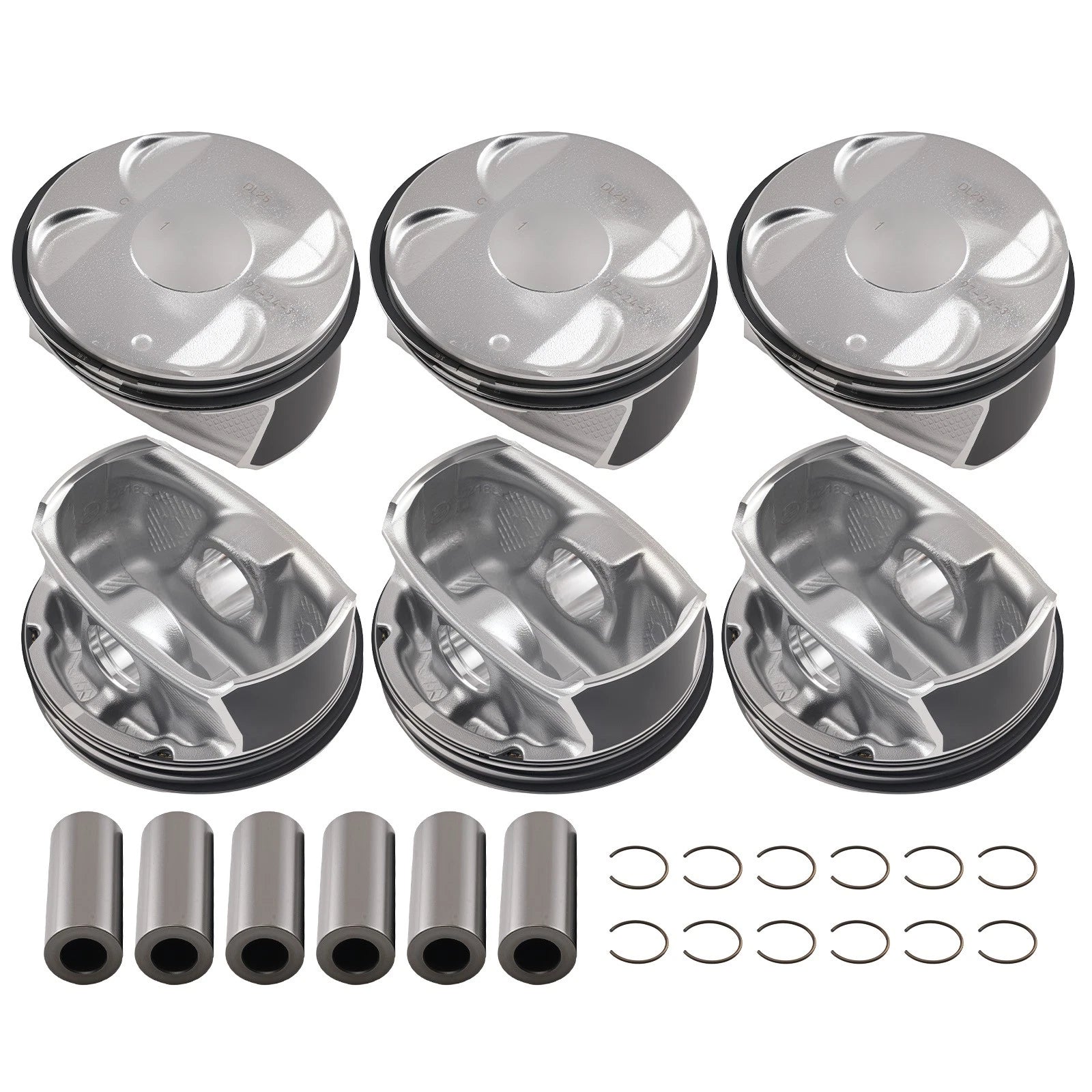3.6L V6 Piston & Ring Kit for Dodge Durango/Challenger (2011–2016) 68078776AA
