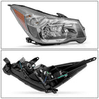 Pair Halogen Headlights for Subaru Forester (2014-2016) Turbo