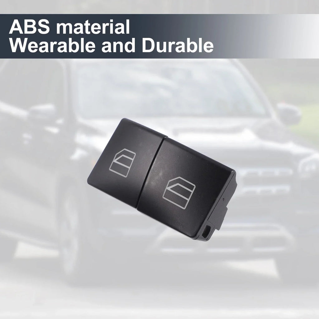 2 x Window Lift Switch Button Covers for Mercedes-Benz GLE500 (2016-2020)