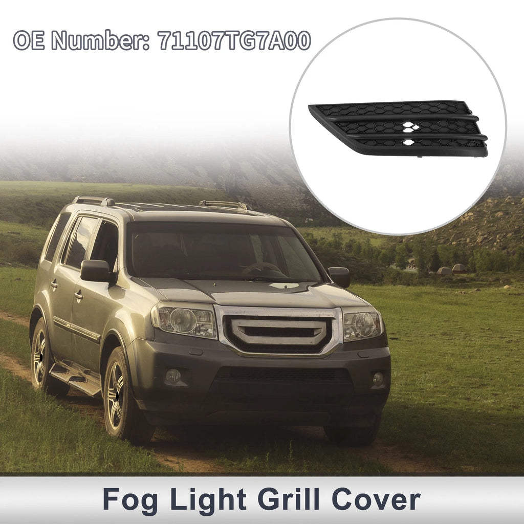 1 Pc Fog Light Grill for Honda Pilot (2016–2018) No. 71107TG7A00