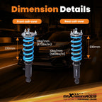 Coilover 24-Way Damper Kit for Lexus GS430 GS400 (1998–2005)