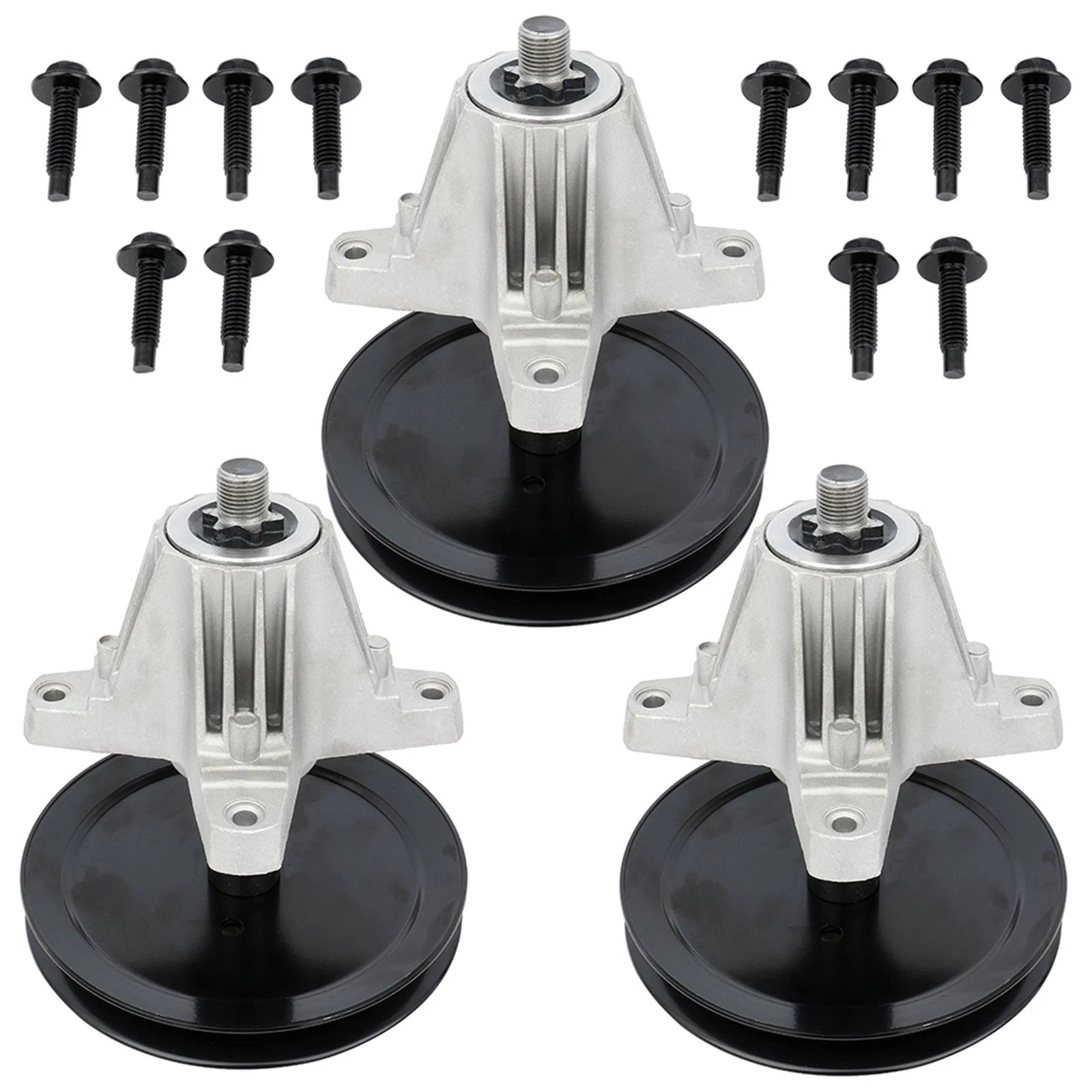 Set of 3 Deck Blade Spindle Assembly for Cub Cadet RZT L46 S46 (618-05078A, 918-05078A)