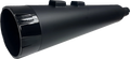 Bassani 4-1/2" Straight Can Slip-On Mufflers for