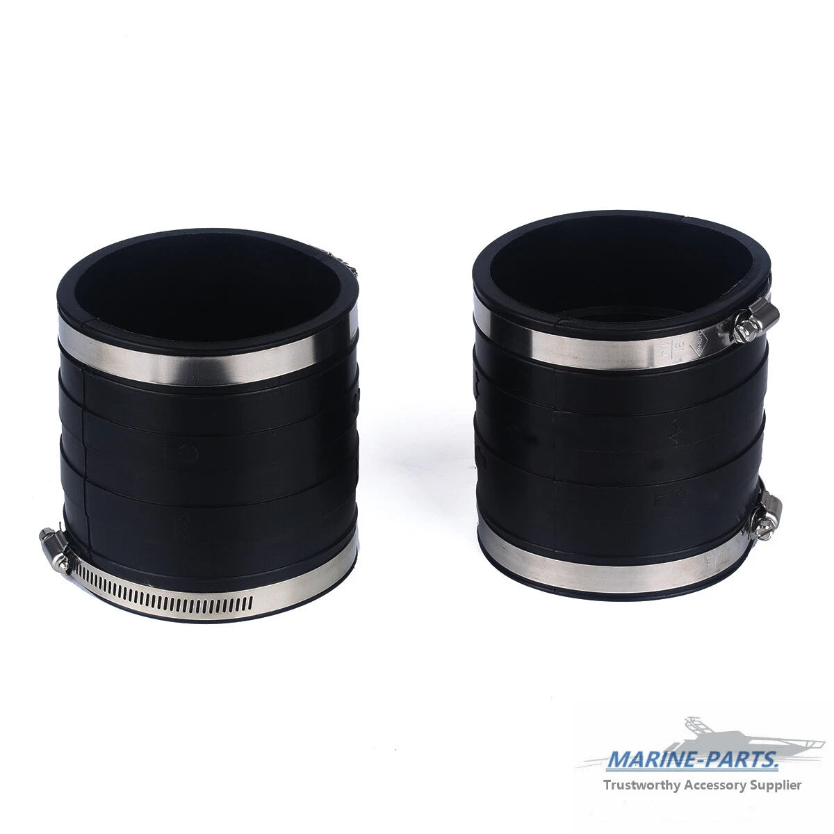 Exhaust Hose Coupler Boot for OMC 4.3 5.0 5.7 V6 V8 7.4 8.1 (3852696)