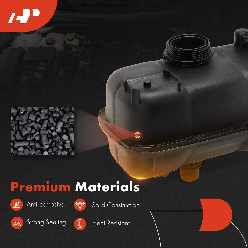 Engine Coolant Reservoir Tank with Cap for Jeep Wrangler JL (2018–2024)